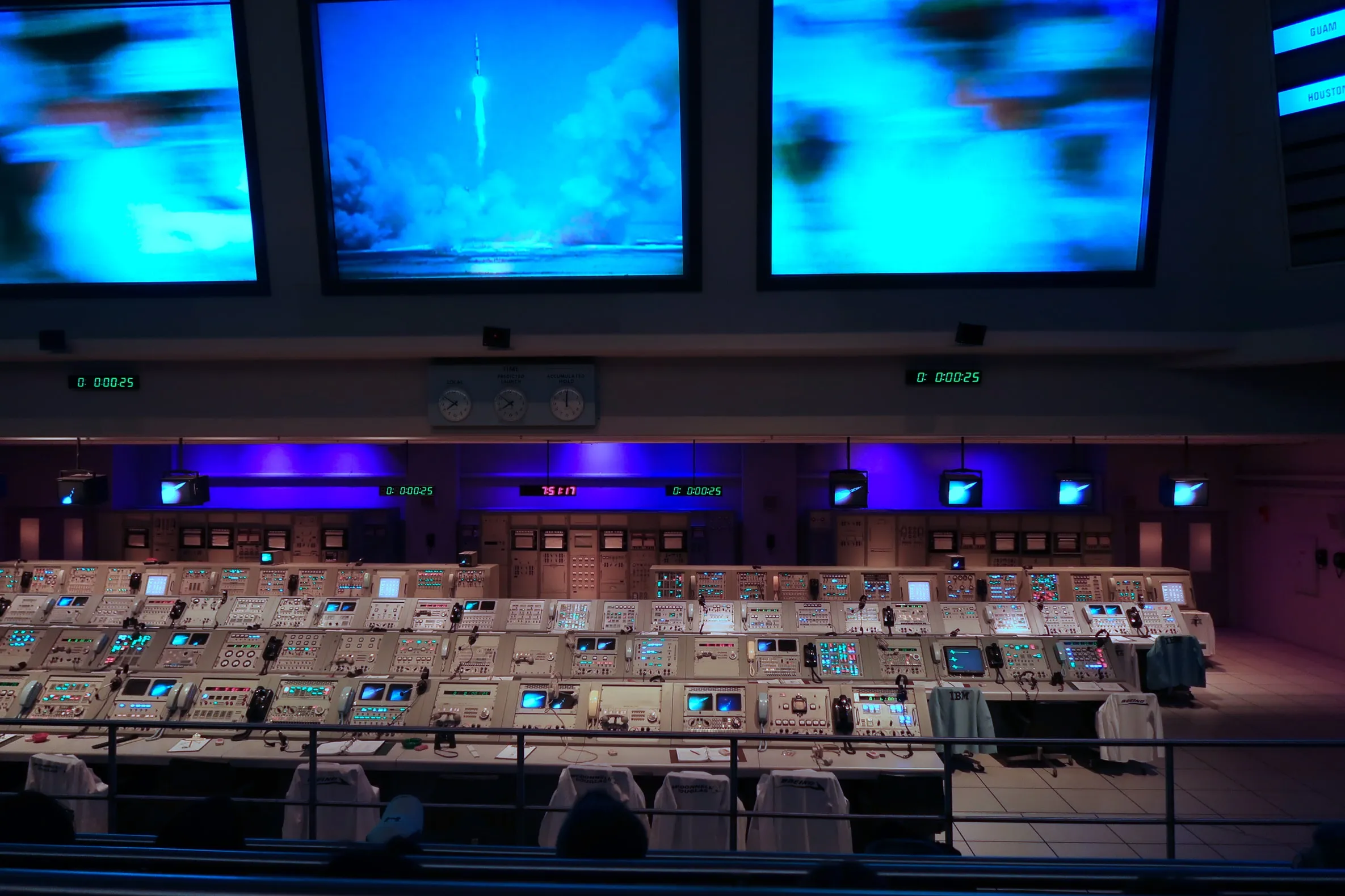NASA mision control room