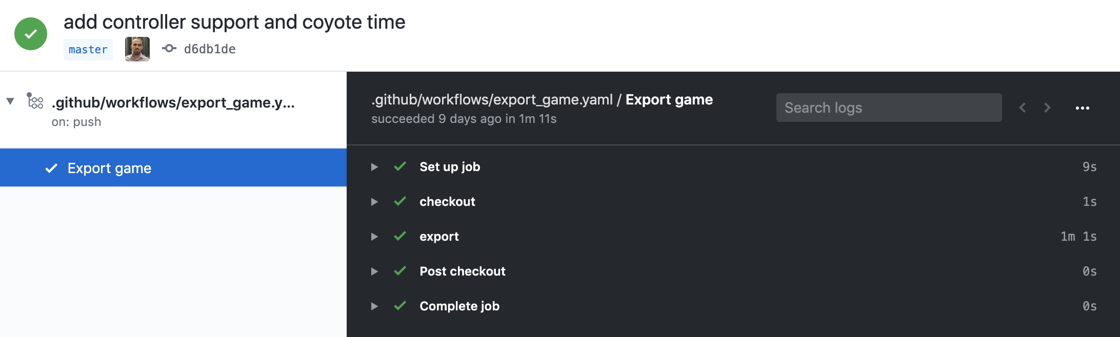 export-job